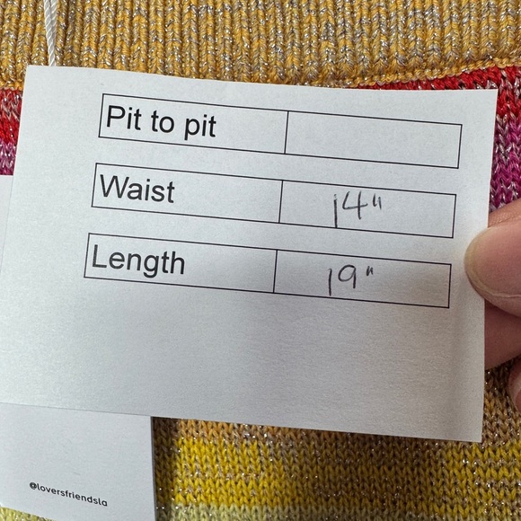 Lovers and Friends Sunset Sweater Skirt - Picture 7 of 9